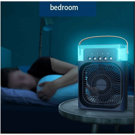 Portable Air Cooler Fan | 7 Colours LED
